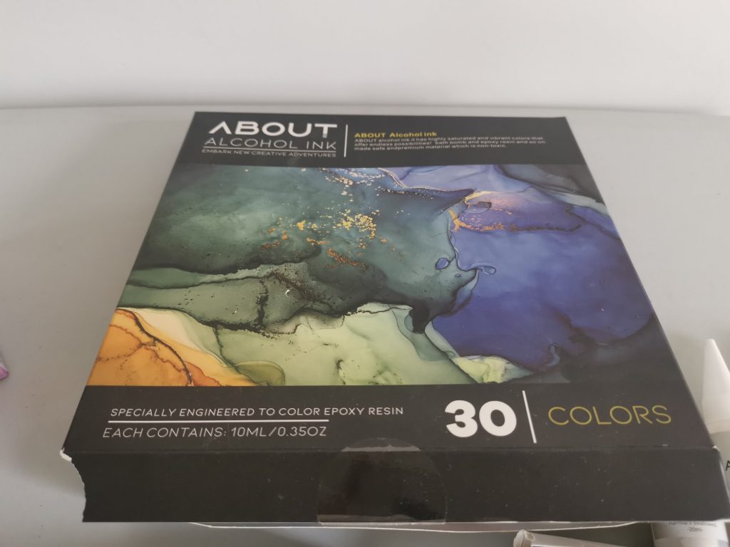 About Alcohol Ink 30 kleuren set voor epoxy resin