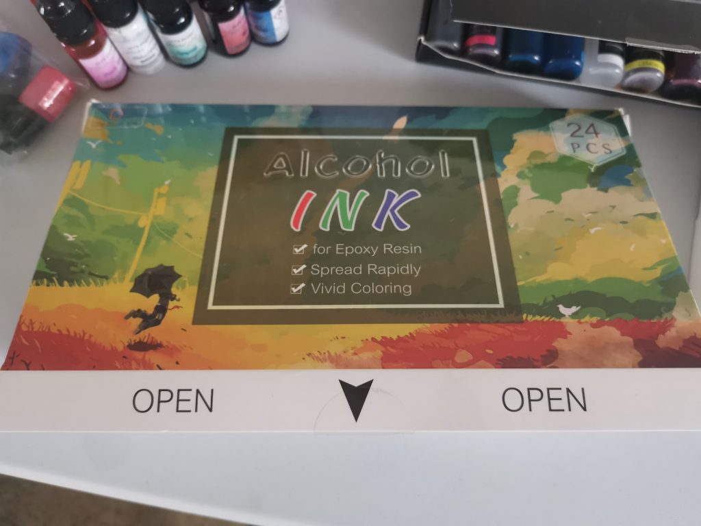 DecorRom alcohol inkt set 24 kleuren voor epoxy resin