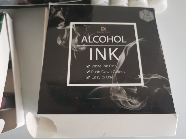 DecorRom alcohol inkt white ink only 12 pcs