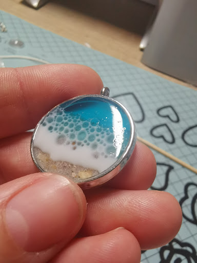 Onvolkomenheden in topcoat door hitte bij curen