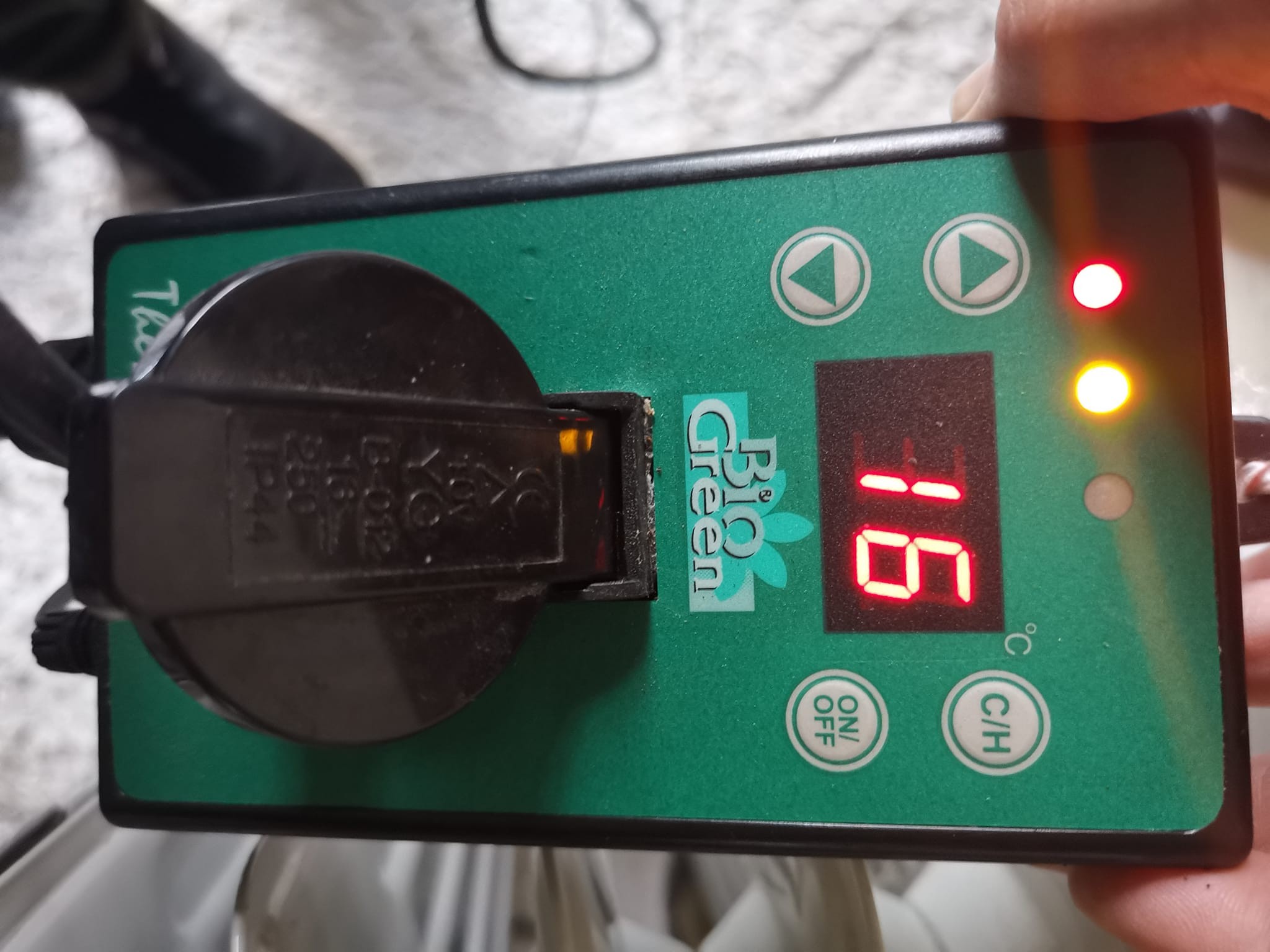 Thermostaat voor stabiele cure