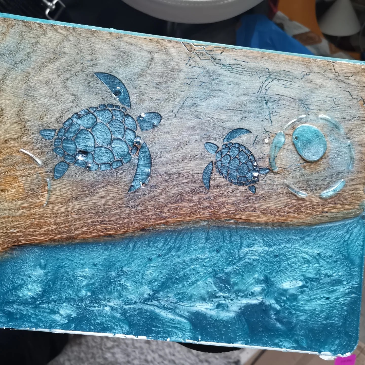 Tapasplank net uit de mal