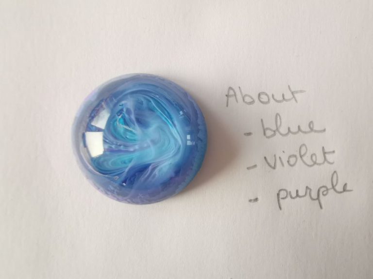 About blue violet purple swirling pattern