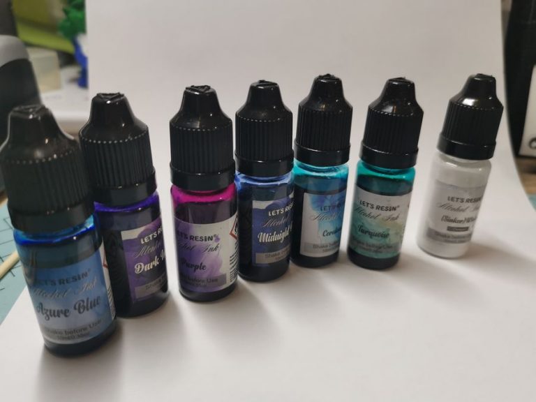 letsresin color inks for petri dish resin