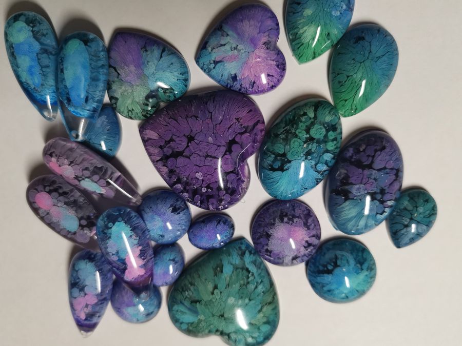 Petri dish resin fails zonder celstructuur door te vroege sinker white toevoeging