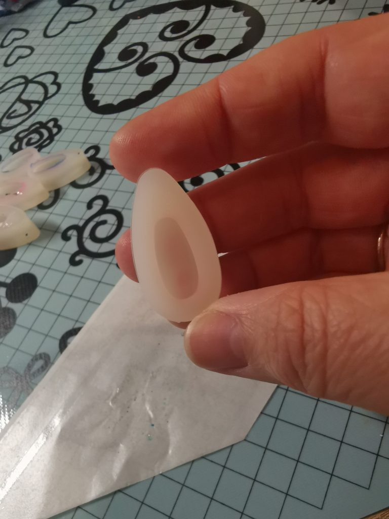 Clean silicone mold ready for next pour