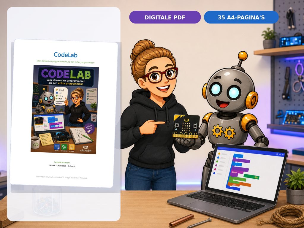 CodeLAB cursus programmeren met microbit en Microsoft MakeCode