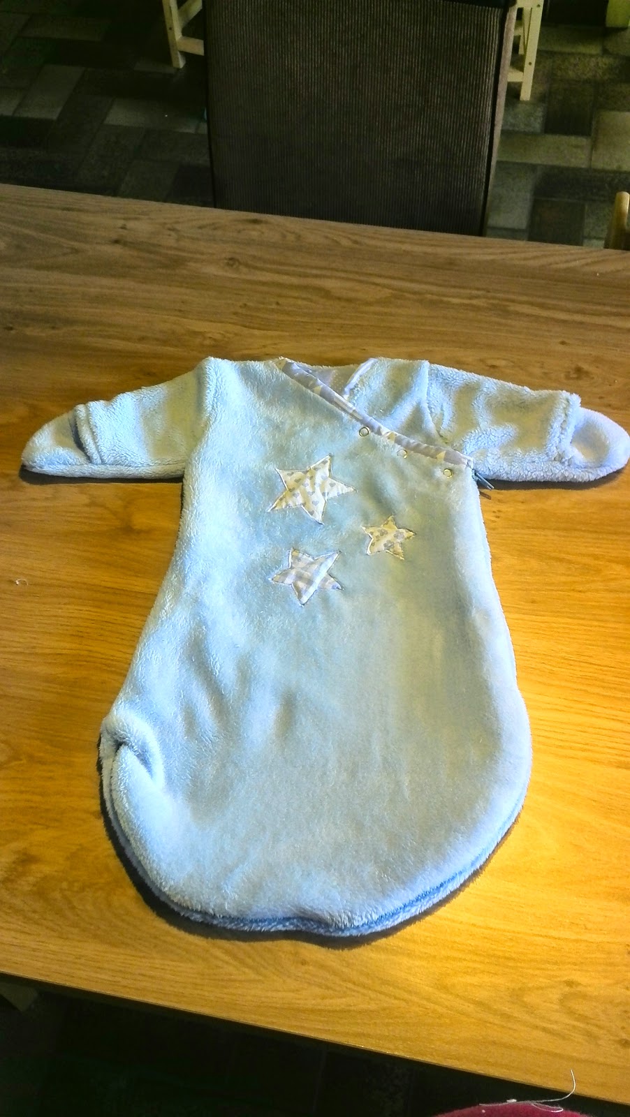 babyslaapzakje met sterren